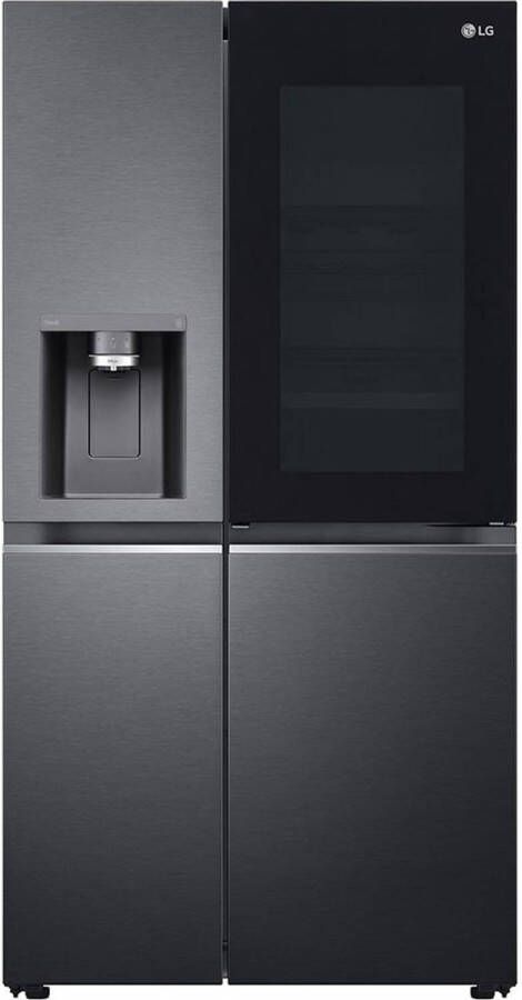 LG Gsxv90mcde Amerikaanse Koelkast Zwart Knock Instavieuw online kopen