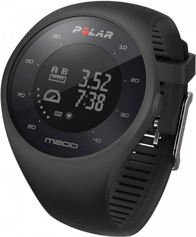 Polar M200 M L Ohr Sporthorloge Zwart Vriezerwebshop